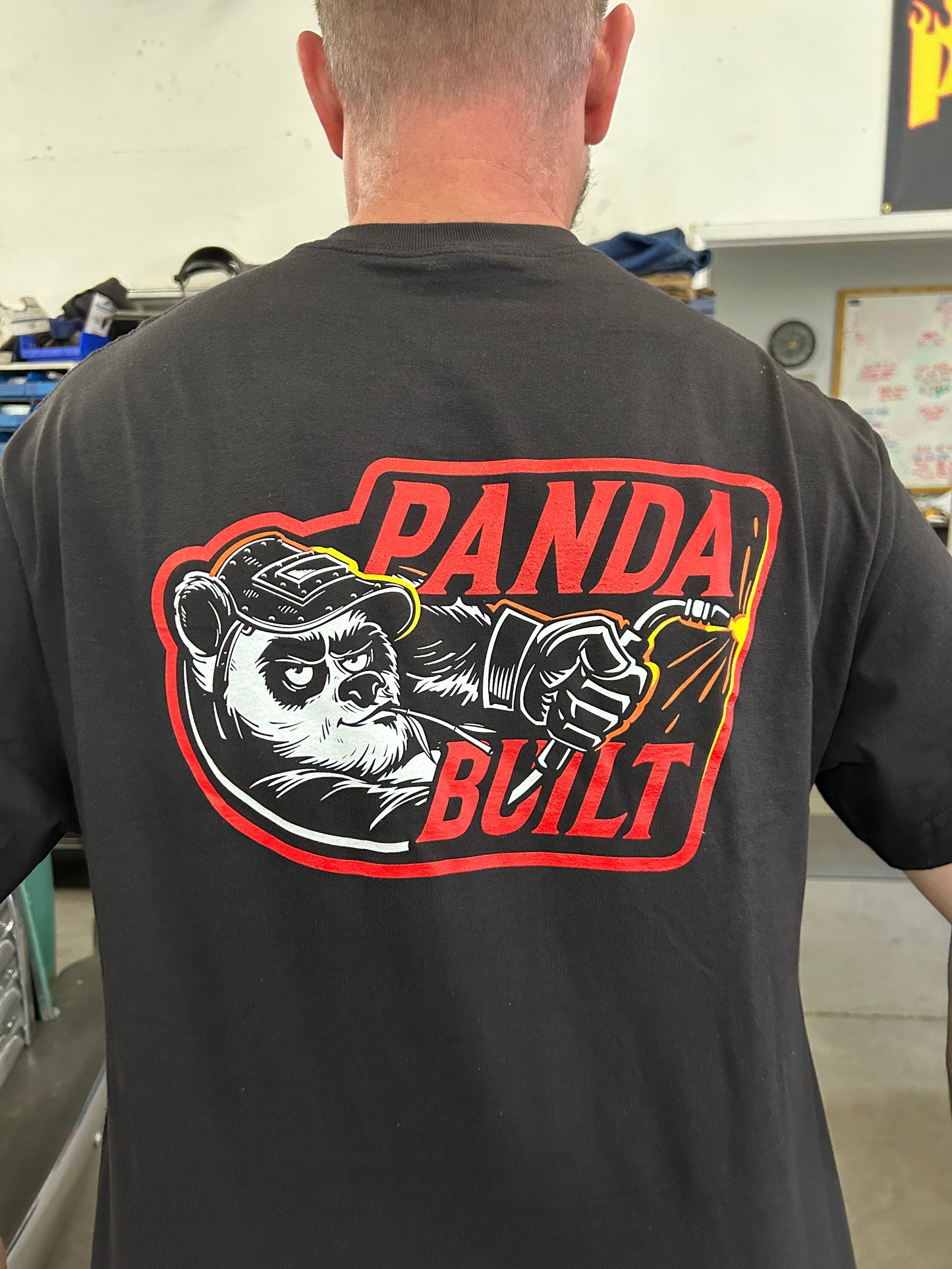 Panda Built T Shirt