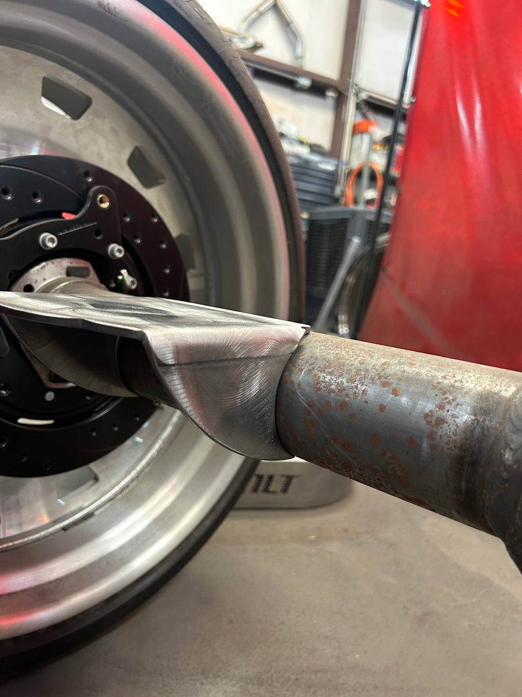 Axle Bag Brackets