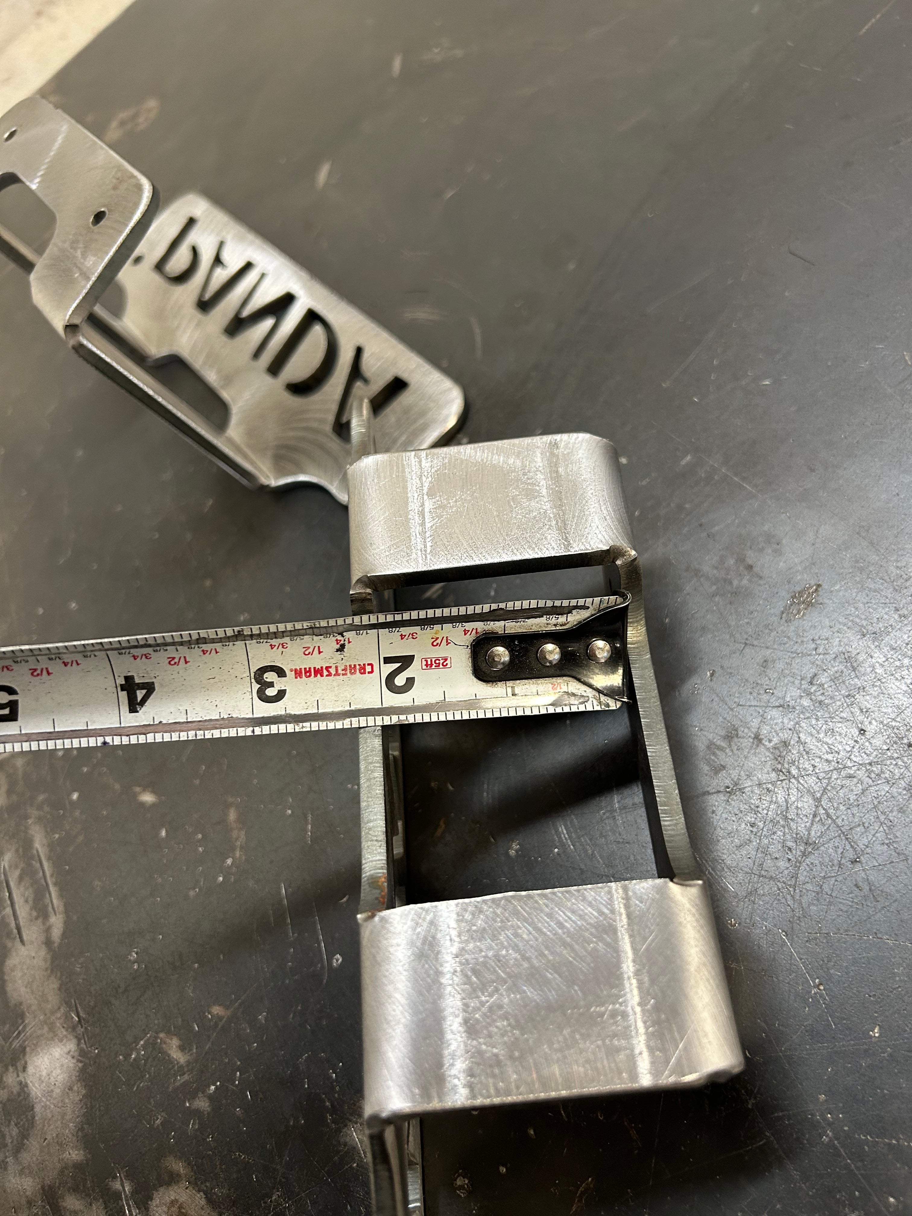 Tailgate License Plate Holders