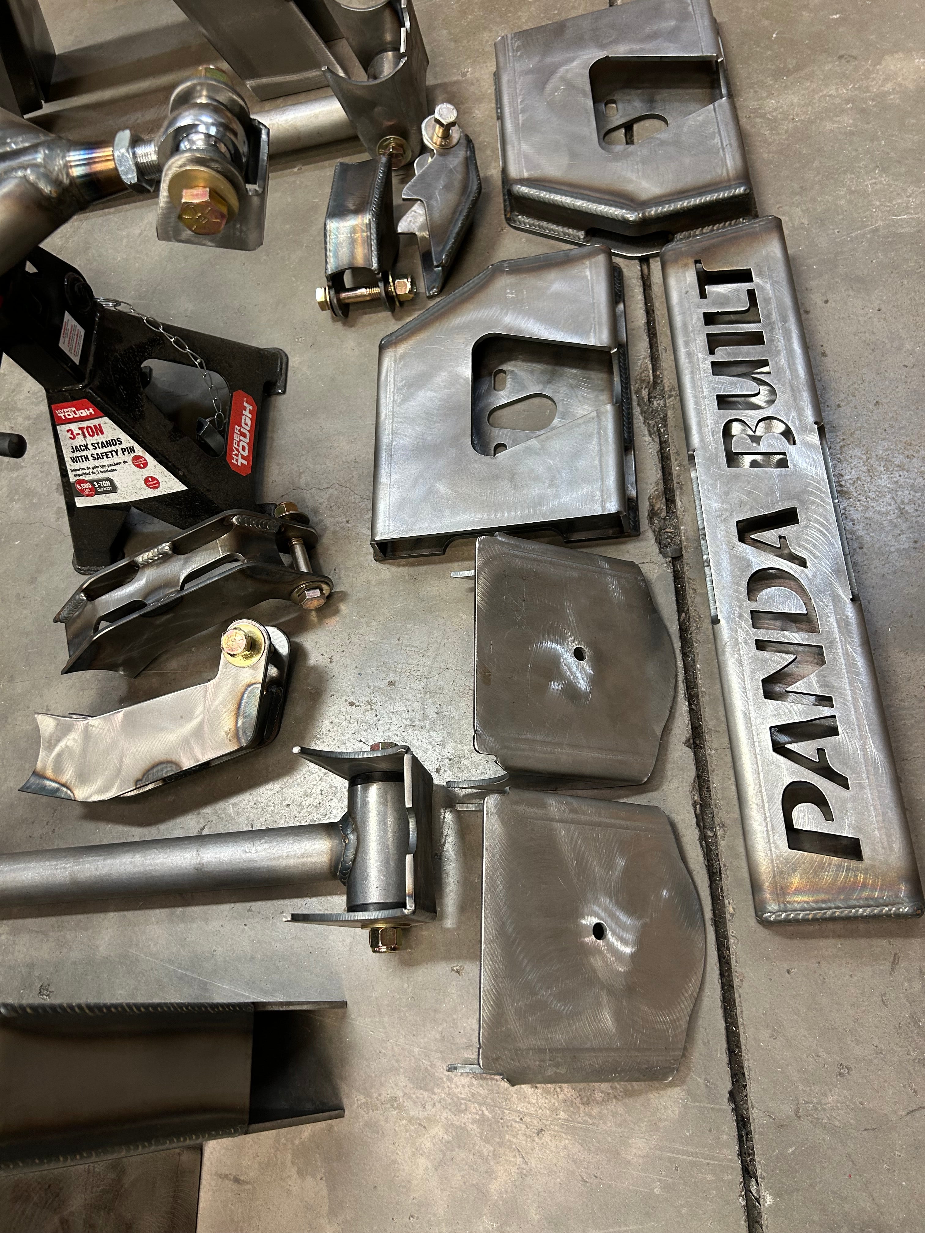 95-04 Toyota Tacoma Rear Chassis Air Suspension Setup
